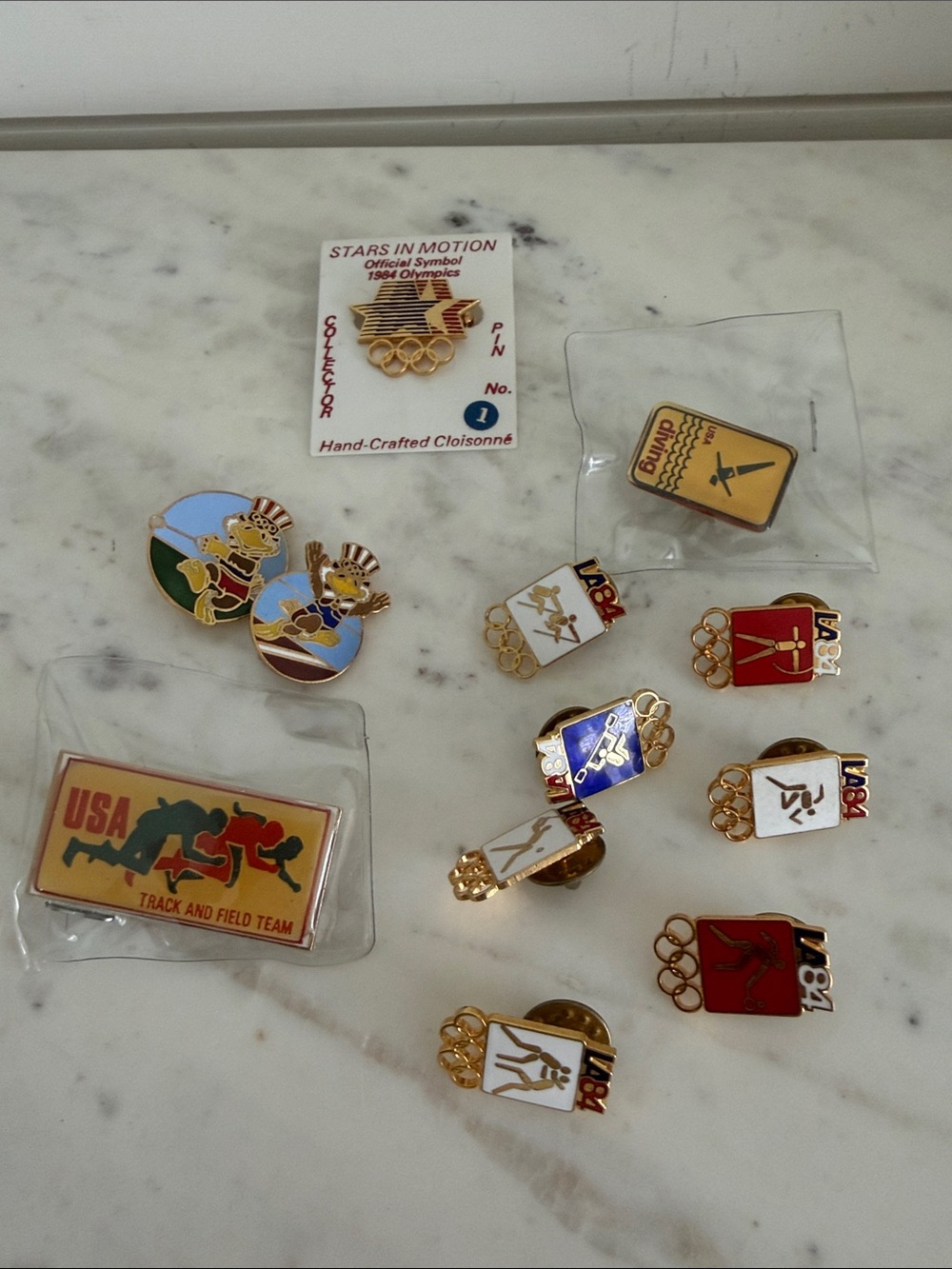 Olympic Collector Pin Lot Variety 1984